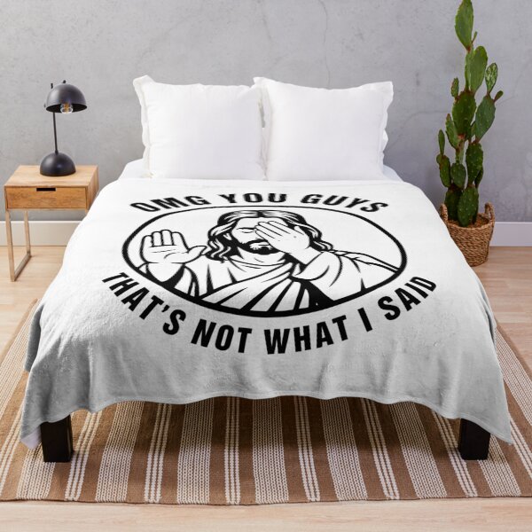 Item preview, OMG You Guys That's Not What I Said Jesus designed and sold by nosu-art-pod.