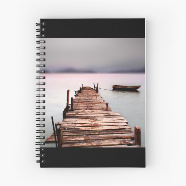 Item preview, Mysterious Mystical Boat Dock Fantasy Sunset Lake Reflections designed and sold by DEC02.