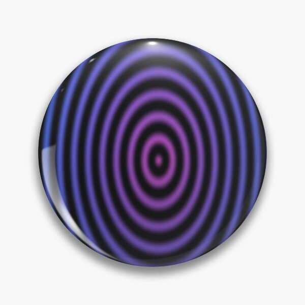 Item preview, Boho Rainbow Circle Blue Retro Mid Century Modern designed and sold by Chief Designer Studio.