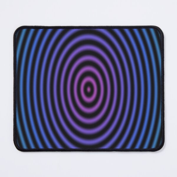 Item preview, Boho Rainbow Circle Blue Retro Mid Century Modern designed and sold by Chief Designer Studio.