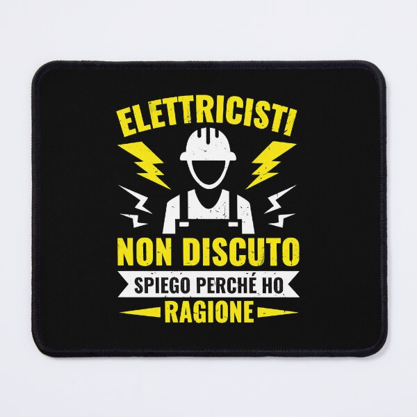 Item preview, Electrician Humor Quote Italian Design designed and sold by rieckebre.