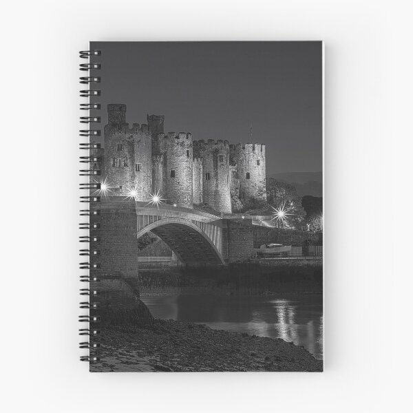 Item preview, Conwy castle in black and white designed and sold by alan tunnicliffe.