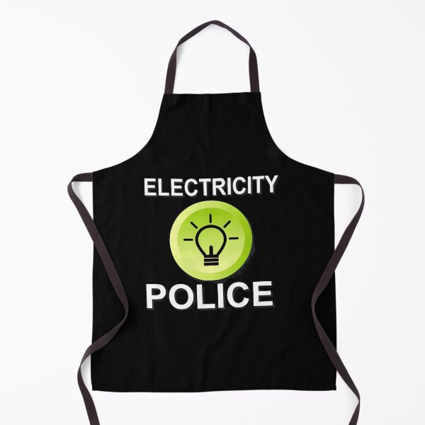 Item preview, Electricity Police Lightbulb Funny Electrician designed and sold by rieckebre.