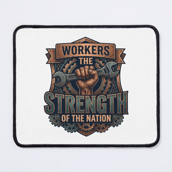Item preview, Union Strong Shirt - Workers The Strength Of The Nation Tee designed and sold by relso.