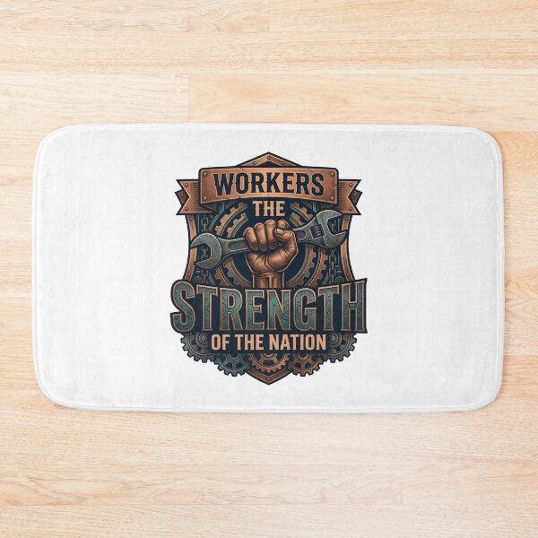 Item preview, Union Strong Shirt - Workers The Strength Of The Nation Tee designed and sold by relso.