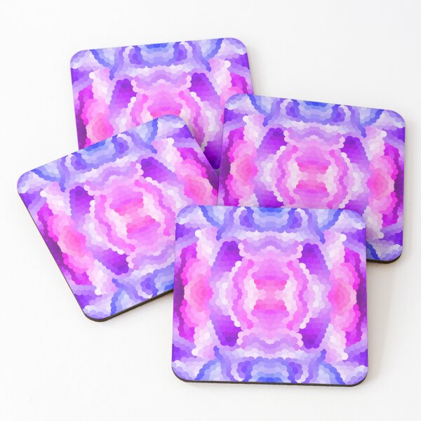 Item preview, Blue, Purple and Pink Geometric Design designed and sold by JayMakesTiktok.
