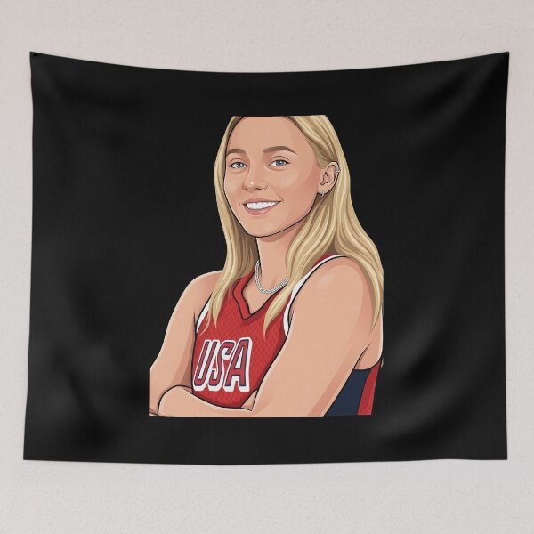 Item preview, Paige bueckers vector art designed and sold by Rusdiii.