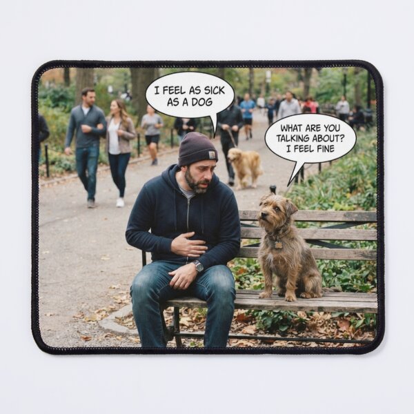 Item preview, Sick as a dog designed and sold by Moms Dads and Grandparents .