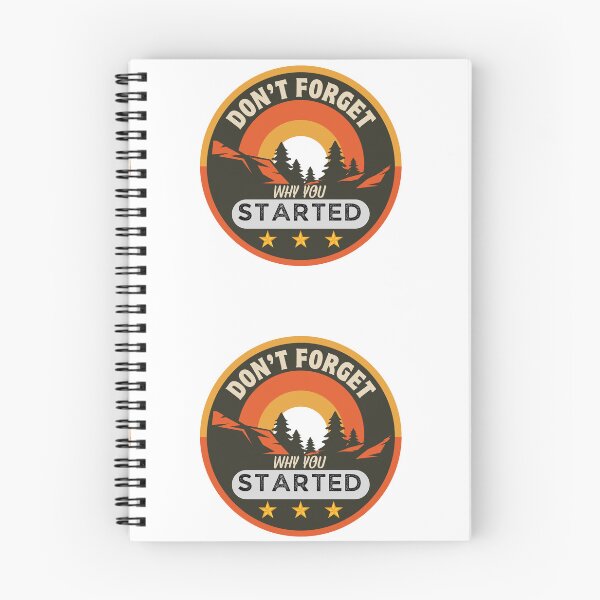 Item preview, Don't Forget  Why You Started designed and sold by Ibrahimsaeed27.