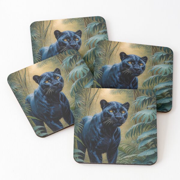 Item preview, MISTY TWILIGHT | black panther designed and sold by TAMAJAD.