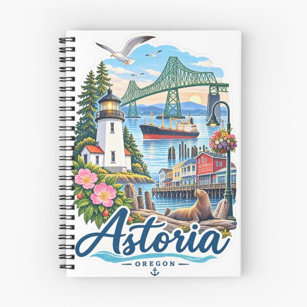 Item preview, Astoria Oregon designed and sold by PamLeeDesign.