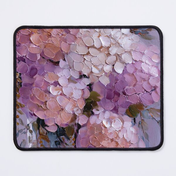 Item preview, Hydrangea Pastel Lilac And Cream Floral Impasto Style  designed and sold by DEC02.