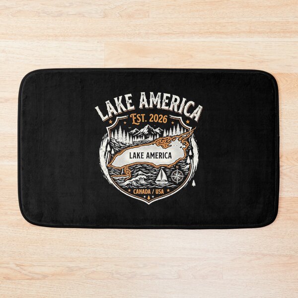 Item preview, Lake America Funny Ontario USA Canada Graphic designed and sold by AnitaBice.