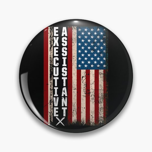 Item preview, Executive Assistant USA Flag Distressed designed and sold by rieckebre.