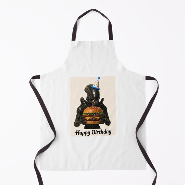 Item preview, Xenomorph predator alien terminator hamburger burger meme memes funny parody christmas birthday designed and sold by CheeseBlueprint.