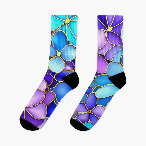 Item preview, Cool Summer Blue And Lilac Floral Art Designs designed and sold by DEC02.