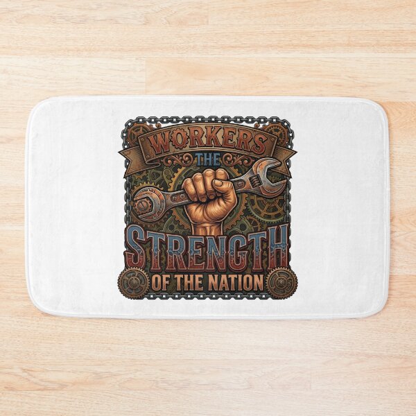 Item preview, Mechanic Gift Shirt - Workers Strength Of The Nation Wrench Tee designed and sold by relso.