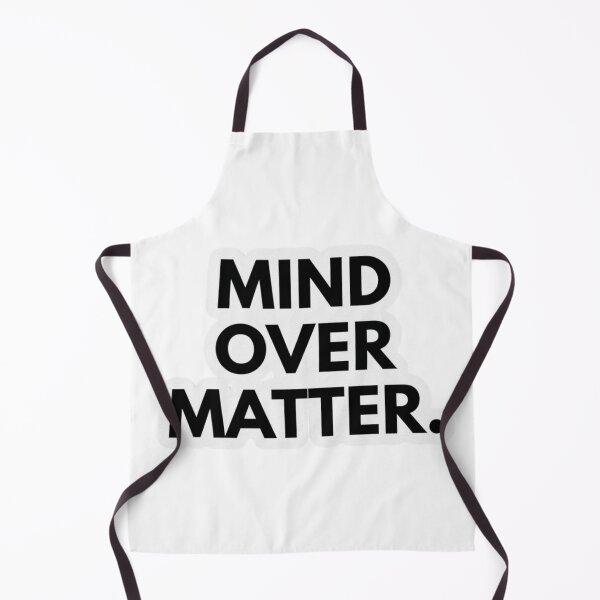 Item preview, Mind Over Matter - Inspirational Quote Typographic Sticker designed and sold by ORI-ginal Weirdos: The Weirdly Wonderful Crew.