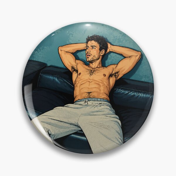 Item preview, François Arnaud from Heated Rivalry on chest (fan art) designed and sold by PopCultureAndStuff.