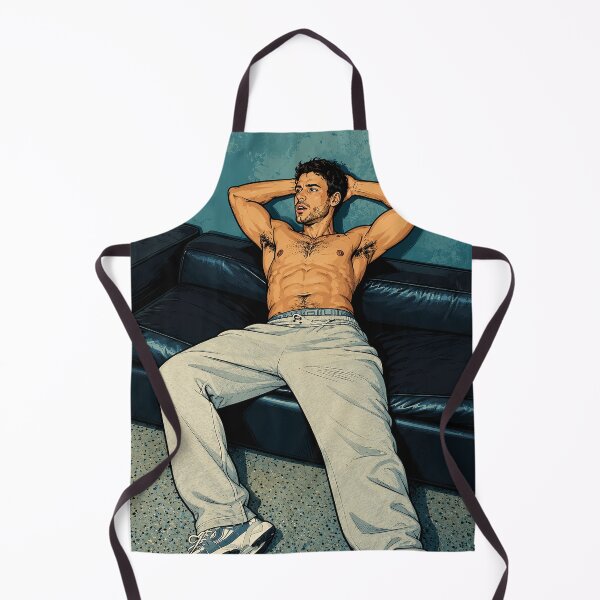 Item preview, François Arnaud from Heated Rivalry on chest (fan art) designed and sold by PopCultureAndStuff.