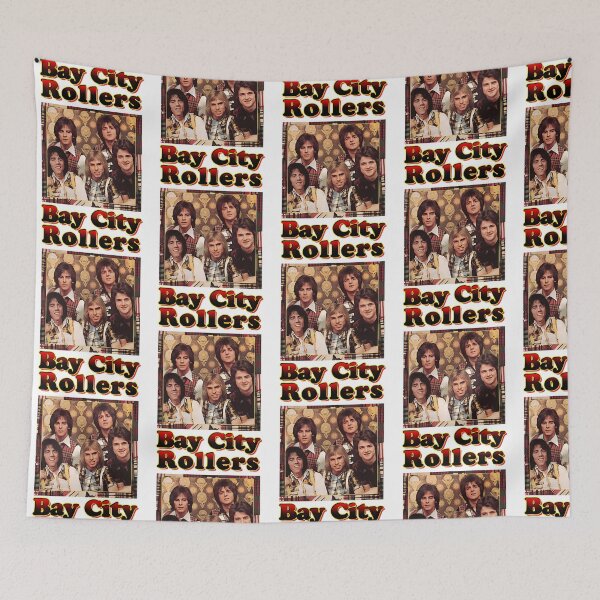 Item preview, Bay City Rollers Vintage Scottish Pop Rock Band Classic Fan Gift designed and sold by RobynPeckArt.