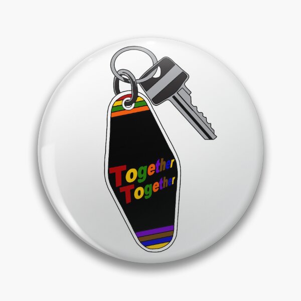 Item preview, Together Together Keychain designed and sold by dcwphotos.