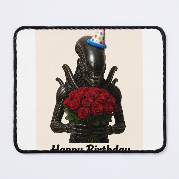 Item preview, Xenomorph predator alien terminator rose bouquet meme memes funny parody christmas birthday  designed and sold by CheeseBlueprint.