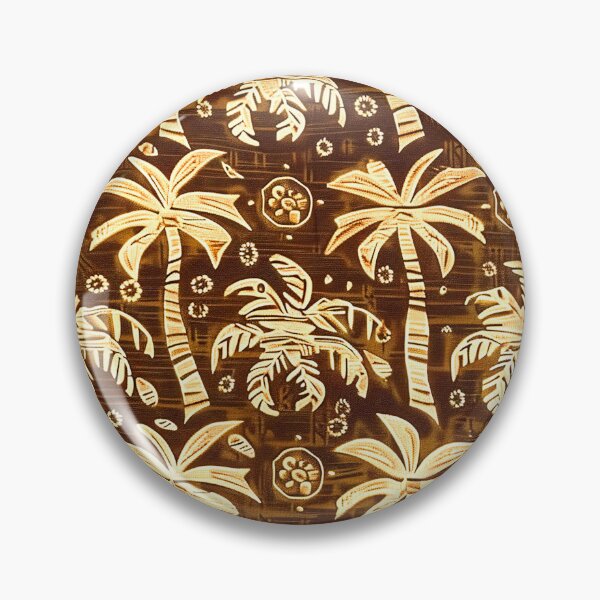 Item preview, Vintage-Style Hawaiian Island Palm Tree Chic Pattern designed and sold by DEC02.