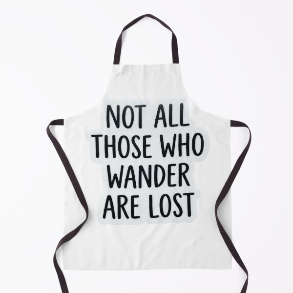 Item preview, Not All Those Who Wander Are Lost Sticker designed and sold by ORI-ginal Weirdos: The Weirdly Wonderful Crew.