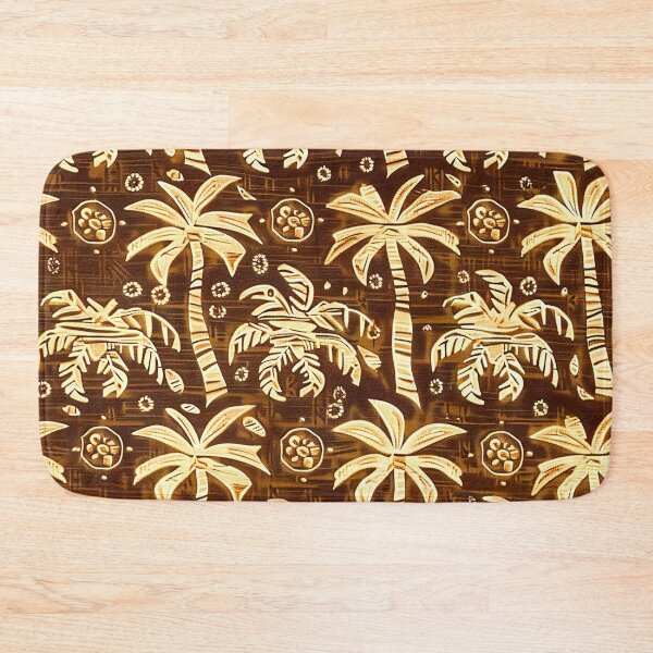 Item preview, Vintage-Style Hawaiian Island Palm Tree Chic Pattern designed and sold by DEC02.