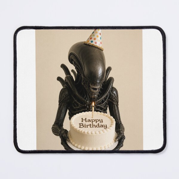 Item preview, Xenomorph predator alien terminator birthday cake meme memes funny parody christmas birthday  designed and sold by CheeseBlueprint.