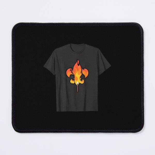Item preview, Flame Fleur de Lis Ignite designed and sold by rieckebre.
