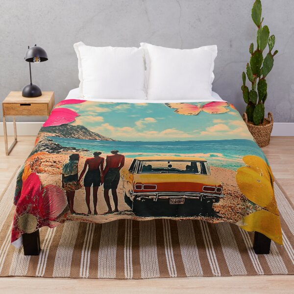 Item preview, Nostalgic Pop Art Tropical Beach Vintage Postcard-Style  designed and sold by DEC02.