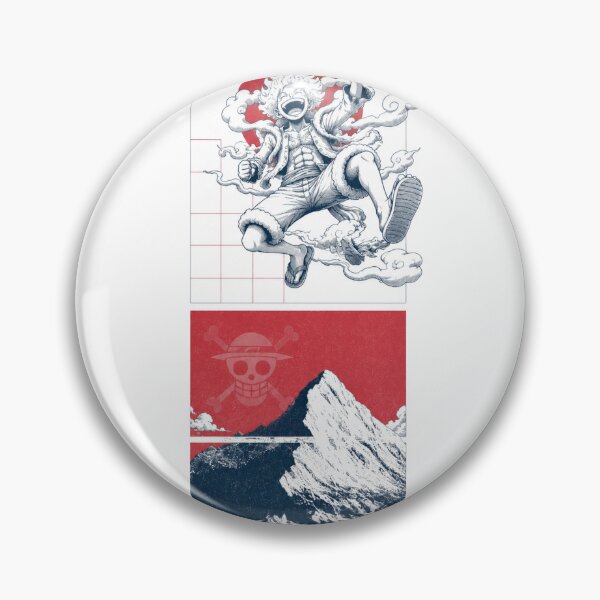 Item preview, Onepiece Luffy stylish 3 squares anime aesthetic vintage retro designed and sold by Dlvznbm.