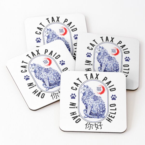 Item preview, Funny Cat Tax designed and sold by antwan-stowe.