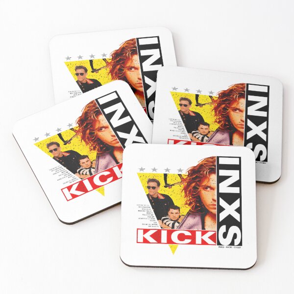 Item preview, INXS Kick Album 1987 Vintage Australian Rock Band Fan Gift designed and sold by RobynPeckArt.