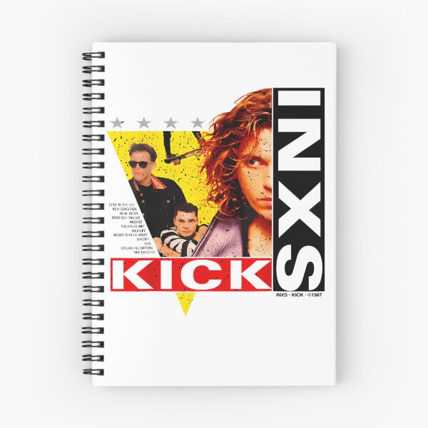 Item preview, INXS Kick Album 1987 Vintage Australian Rock Band Fan Gift designed and sold by RobynPeckArt.