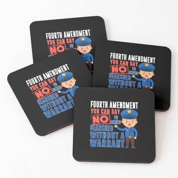 Item preview, Fourth Amendment No Warrant Cartoon Police designed and sold by rieckebre.