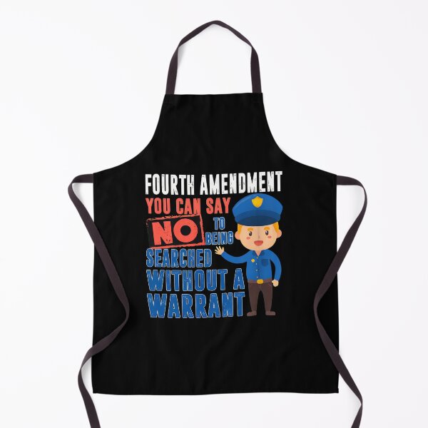 Item preview, Fourth Amendment No Warrant Cartoon Police designed and sold by rieckebre.