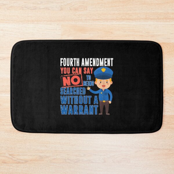 Item preview, Fourth Amendment No Warrant Cartoon Police designed and sold by rieckebre.