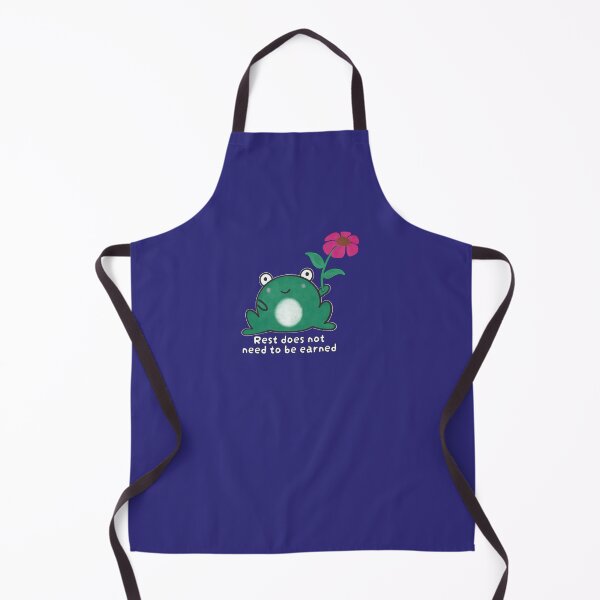 Item preview, Flower Frog white text - rest designed and sold by Phoebe Liz Design.
