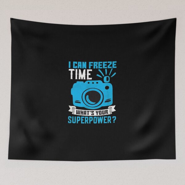Item preview, Freeze Time Photography Superpower Camera Graphic designed and sold by rieckebre.