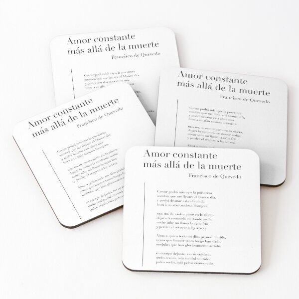 Item preview, Amor Constante Ms All De La Muerte De Quevedo designed and sold by craig-knutsonx.