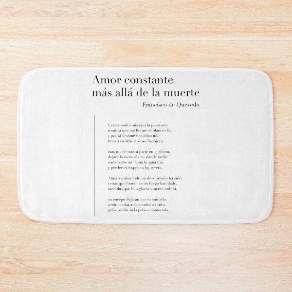 Item preview, Amor Constante Ms All De La Muerte De Quevedo designed and sold by craig-knutsonx.