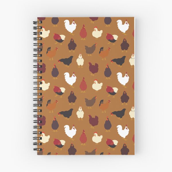 Item preview, Rad Roosters in Pony Brown designed and sold by YesterdayColl.