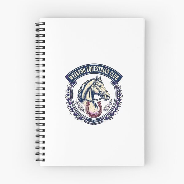 Item preview, Weekend Equestrian Club Shirt Women - Vintage Horse Head Crest - Preppy Country Club Tee designed and sold by Trendnextstore.