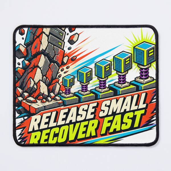 Aperçu de l'œuvre Déploiement rapide, récupération rapide, DevOps créée et vendue par Shope Buzz.
