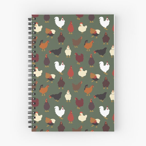 Item preview, Rad Roosters in Pine Green designed and sold by YesterdayColl.