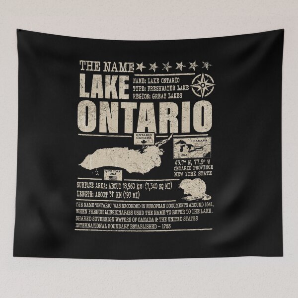 Item preview, Lake Ontario Forever Funny Anti Lake America designed and sold by schoolofbullies.