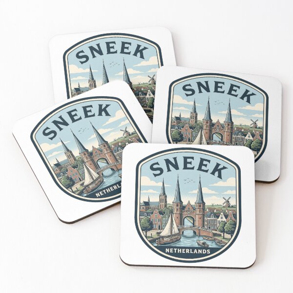Item preview, Sneek Netherlands Waterpoort Vintage Dutch Travel Badge designed and sold by k3rstman1.